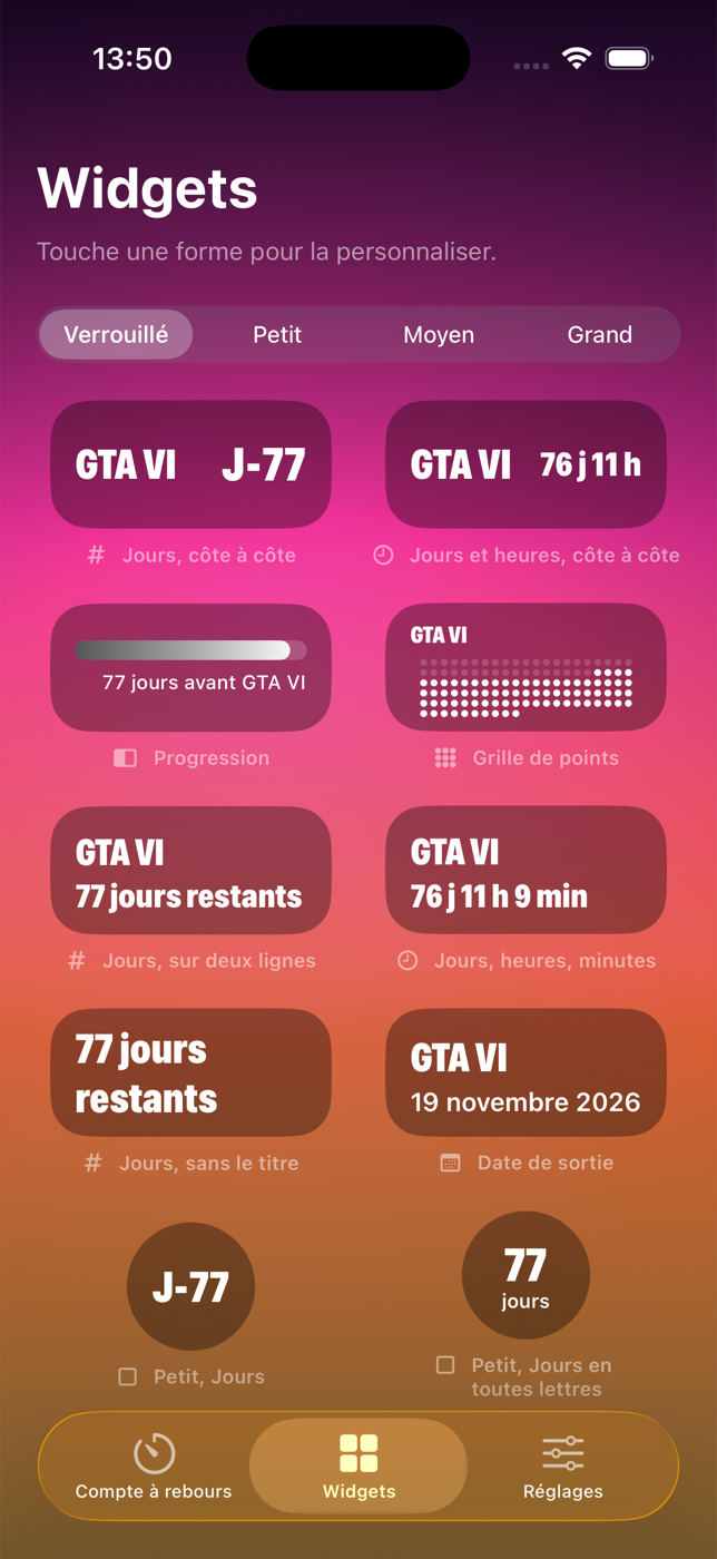 8 widgets pour ton écran verrouillé